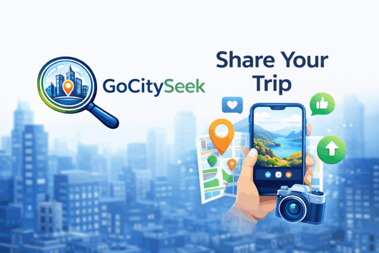 Share Your Trip with GoCitySeek